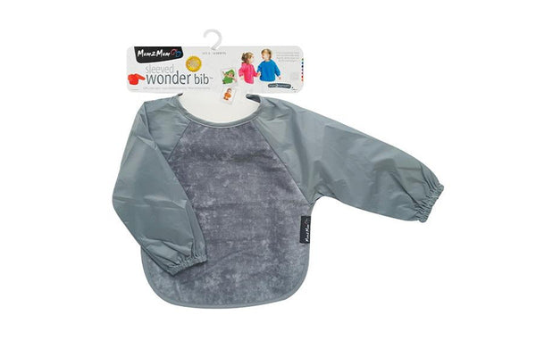 Mum 2 Mum: Sleeved Wonder Bib (Small) - Grey