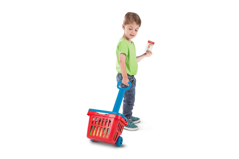 Melissa & Doug: Rolling Grocery Basket