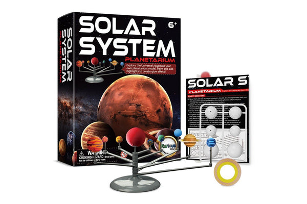 2x Kaper Kidz Solar System Miniature 3D Planetarium Kids Childrens Toy 6Y+