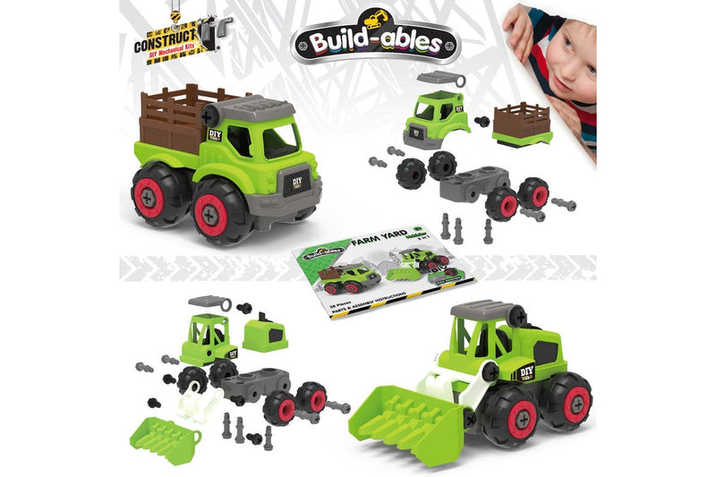 Build-ables: Farm Hand - 2-in-1 Vehicle Playset