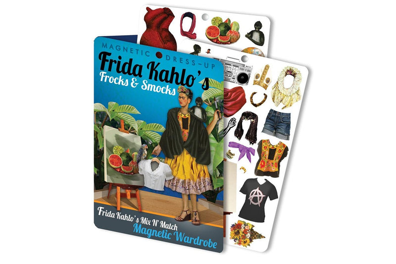 Unemployed Philosophers Guild 27cm Frida Kahlo Kids Magnetic Dress Up Fun Toy