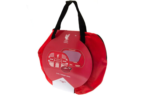 Liverpool FC Pop Up Football Goal (Red) (One Size)