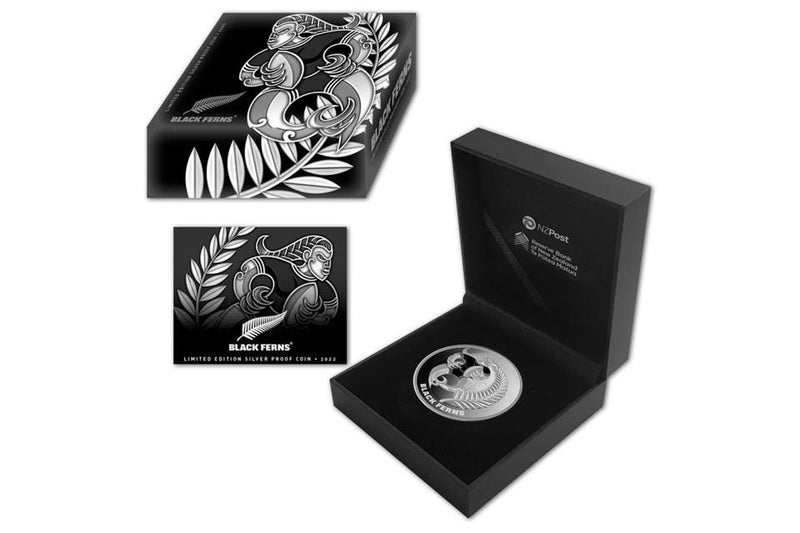 2022 Black Ferns - Silver Proof Coin