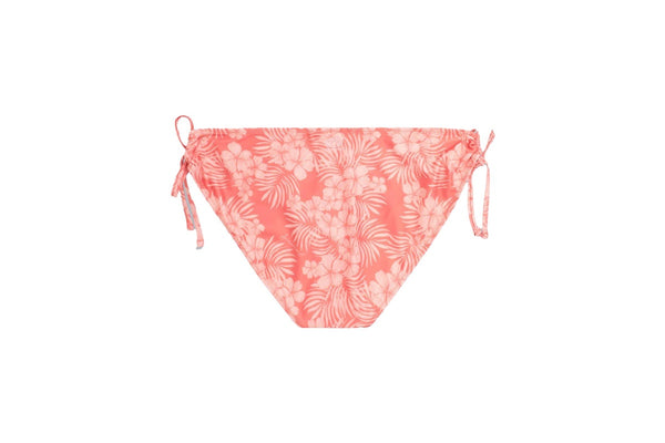 Animal Womens/Ladies Iona Floral Recycled Side Tie Bikini Bottoms (Coral) (18 UK)