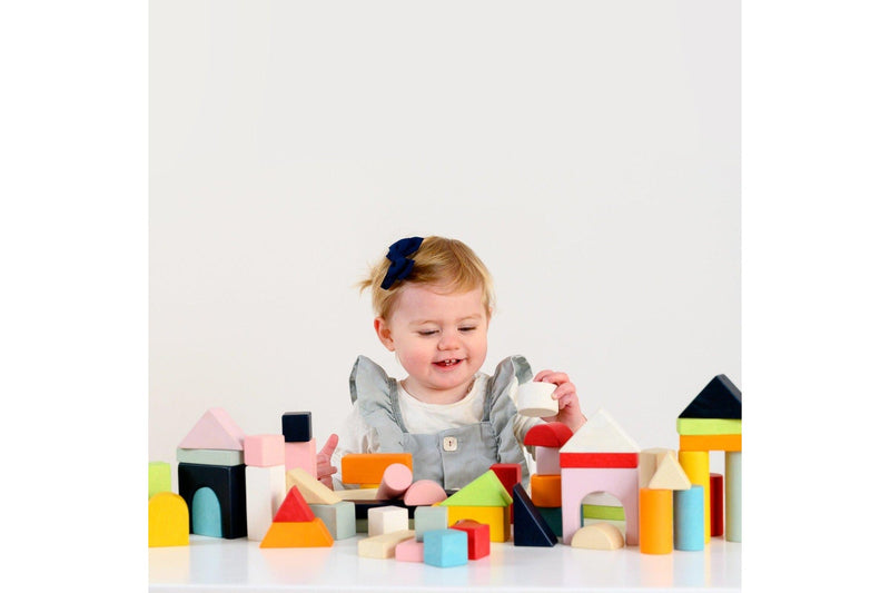 Le Toy Van - Building Blocks & Cotton Bag (60-pc)