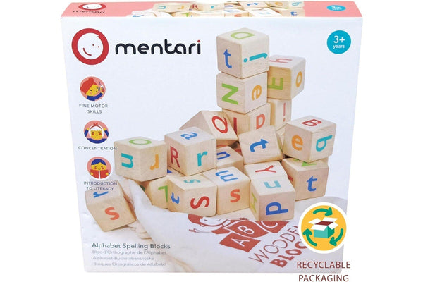 Mentari: Alphabet Spelling Blocks