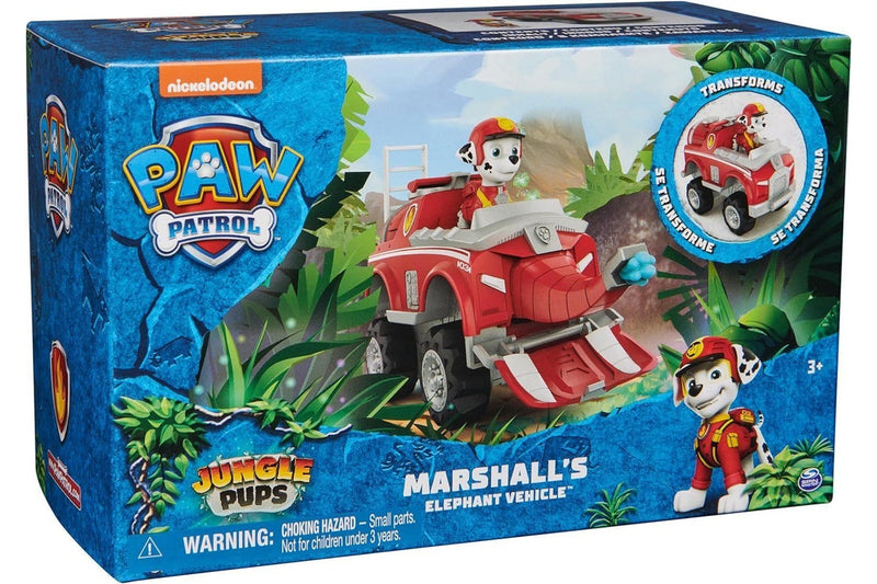 Paw Patrol: Jungle Pups - Marshall's Elephant Vehicle