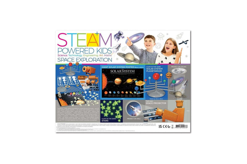 4M STEAM Powered Kids Space Exploration Planetarium Solar System Kids Toy 5y+