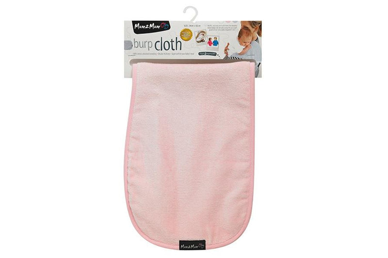 Mum 2 Mum: Burp Cloth - Baby Pink