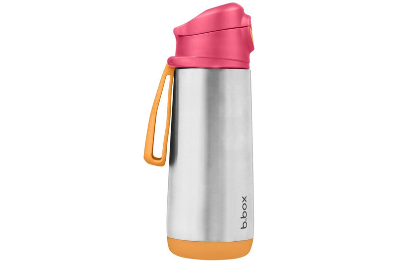 b.box: Insulated Sport Spout Bottle - Strawberry Shake (500ml)