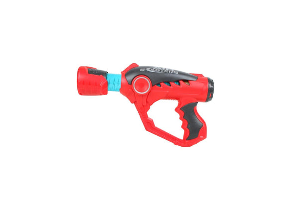 Toys For Fun 24cm Air Blaster Pump Action Gun w 6x Balls Kids Outdoor Toy 6+