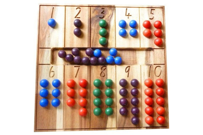 Natural Counting Board Educational Toys