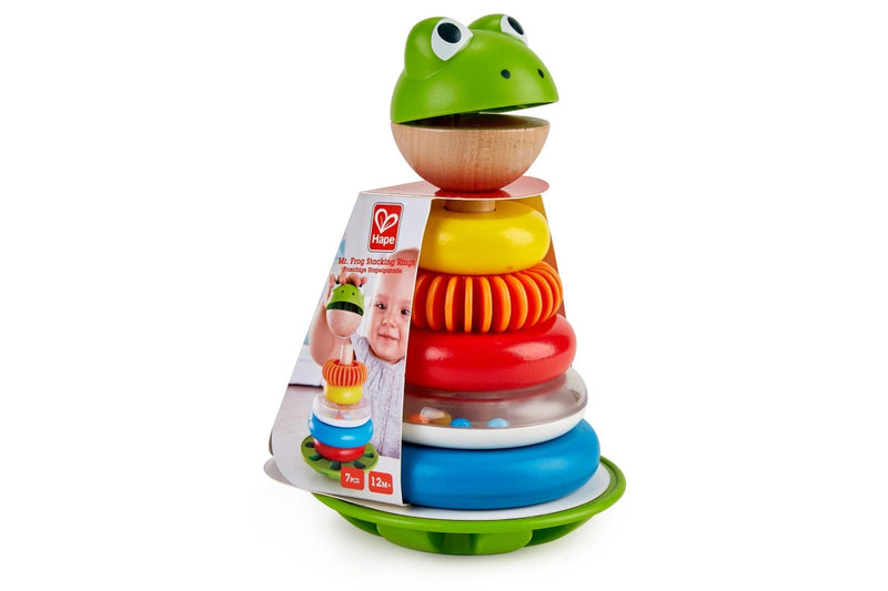 Hape: Mr. Frog - Stacking Rings Set