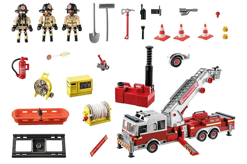 Playmobil: Fire Engine with Tower Ladder (70935)