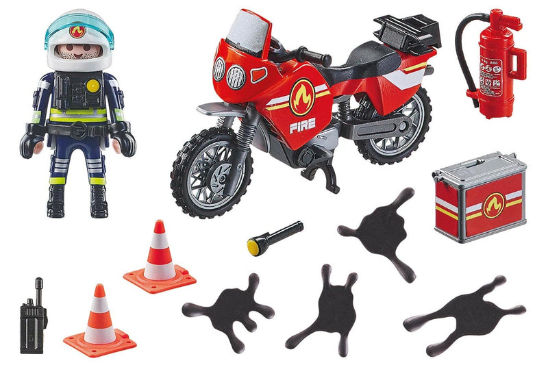 Playmobil: Fire Engine at the Scene of Accident (71466)