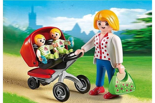 Playmobil: Mother with Twin Stroller (5573)