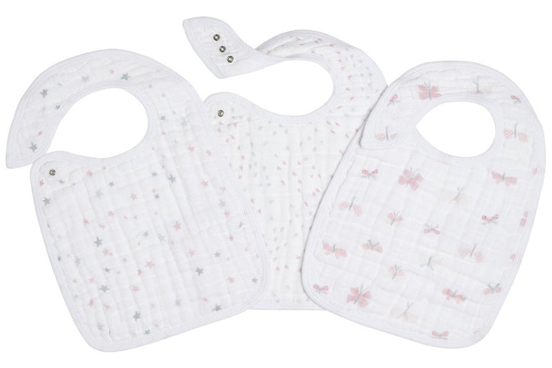 Aden + Anais: Classic Snap Bib Set - Lovely Reverie (3 Pack)