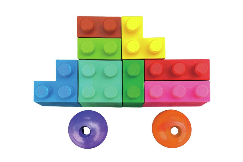 Haku Yoka: Block Crayons - Car