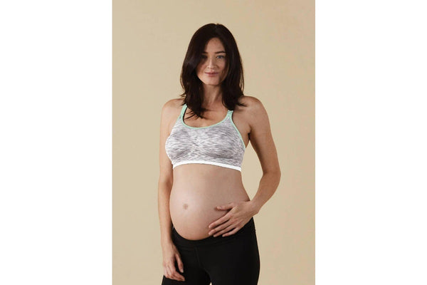 Bravado: Body Silk Seamless Rhythm - White Grey Spacedye (Medium)