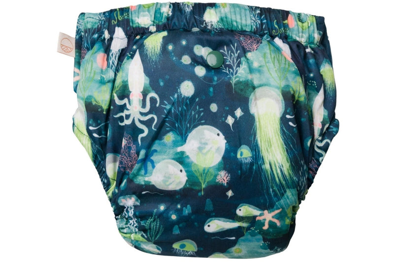 Nestling: Sassy Straight Up Nappy - Under the Sea (1-3 years)