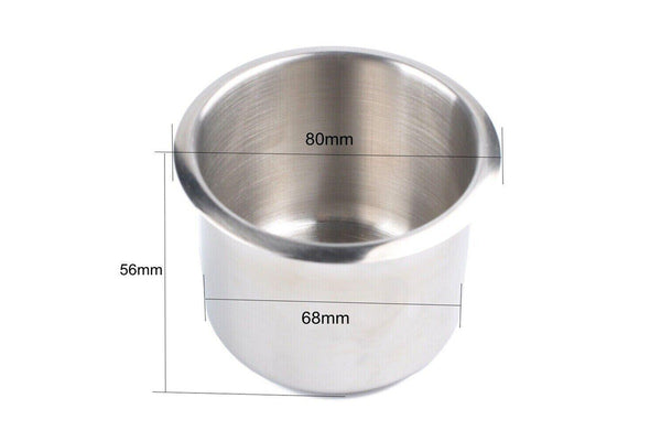 2pcs Stainless Steel Cup Drink Holder For Marine Car Truck Camper RV Boat