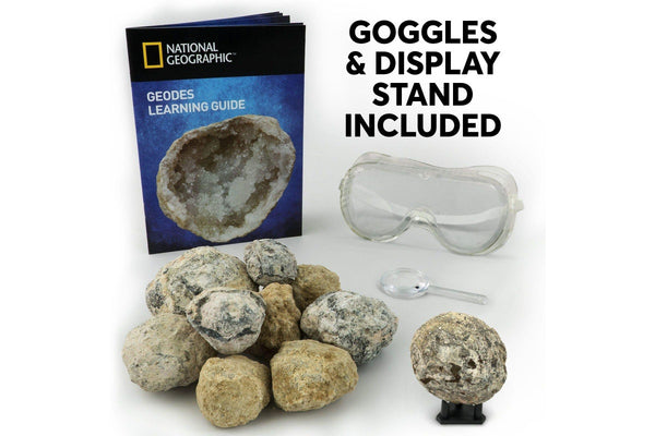 National Geographic: Break Open Real Geodes - 2-Pack