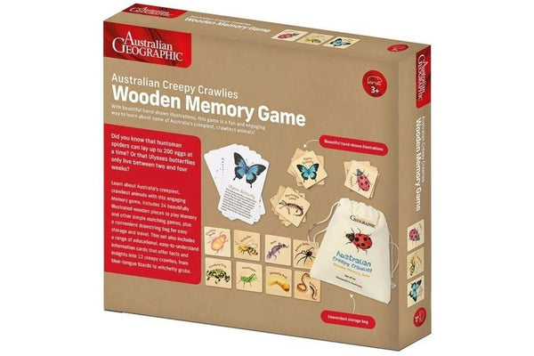 Australian Geographic: Australian Creepy Crawlies Memory Game