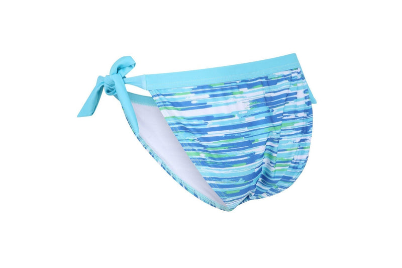 Regatta Womens/Ladies Flavia Brush Stroke Bikini Bottoms (Seascape) (12 UK)