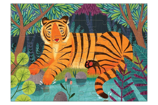 Mudpuppy: Bengal Tiger - Mini Puzzle