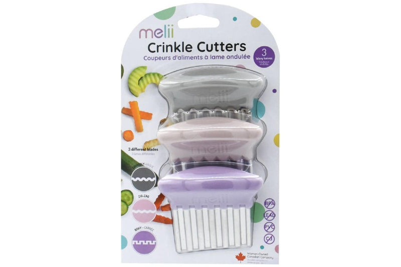 Melii: Crinkle Cutters - Pink