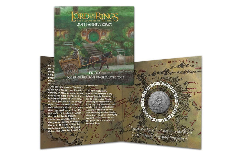 LOTR: Frodo - Brilliant Uncirculated Flip Coin