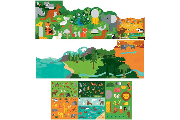 Petit Collage: Sticker Activity Set - My Animal World