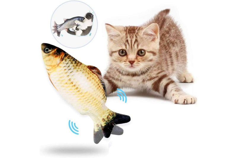 USB Rechargeable Realistic Moving Fish Cat Toys