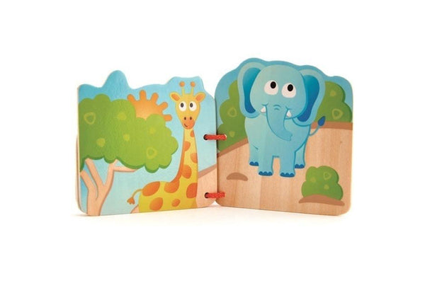 Hape: Babys Wild Animal Book