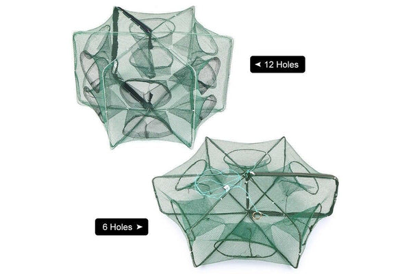 Foldable Fishing Net Hexagon 6 Hole 01 Nets