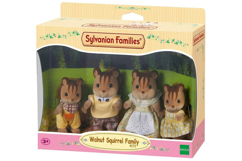 Sylvanian Families: Walnut Squirrel Family