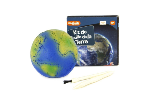 Magnoidz 13cm Planet Exploration Earth Excavation Kit Kids Educational Toy 6y+