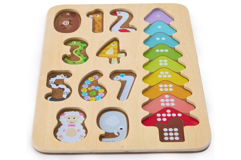 Hape: Colours & Numbers Puzzle