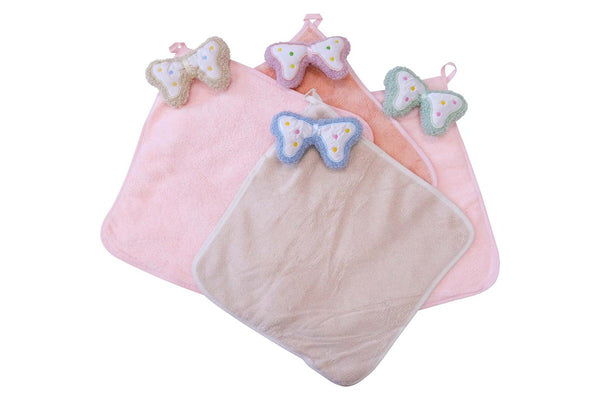 12x LVD Bath Cloth Asstd Butterfly Home Nursery Decor Children Baby 0+ 28cm