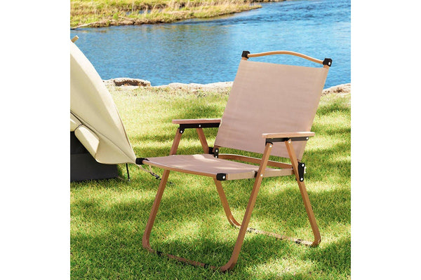 Gardeon Outdoor Camping Chairs Portable Folding Beach Chair Patio Furniture