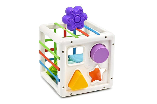 Baby Sensory Blocks Toy Shapes Sorter Toy Baby Montessori Toys Style 2