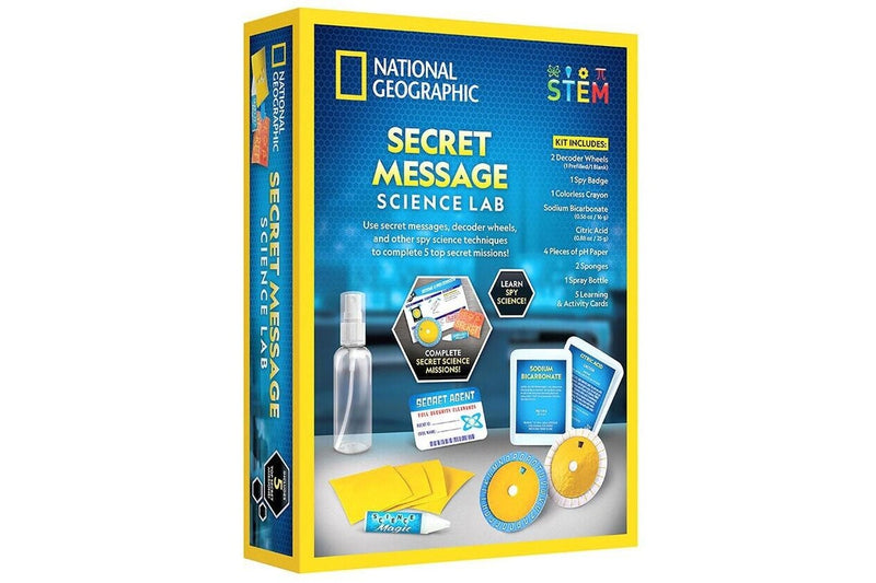 National Geographic: Secret Message Lab