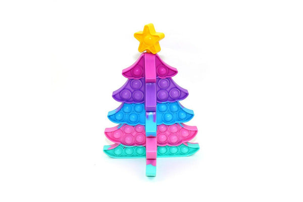 Christmas Push Pop It Fidget Toy Sensory Stress Relief