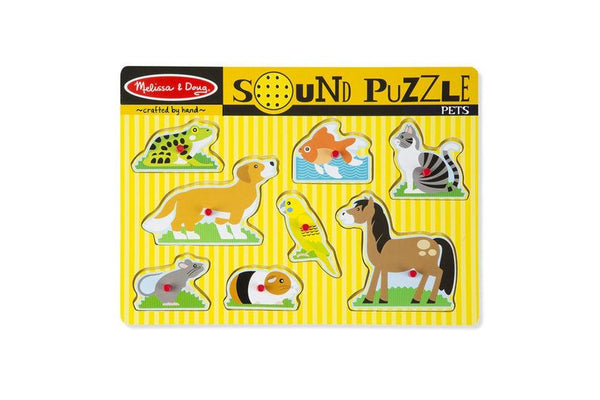 Melissa & Doug: Pets Sound Puzzle