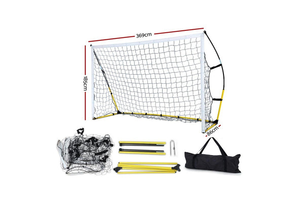 Everfit 3.6m Football Soccer Net Portable Goal Net Rebounder Sports Training