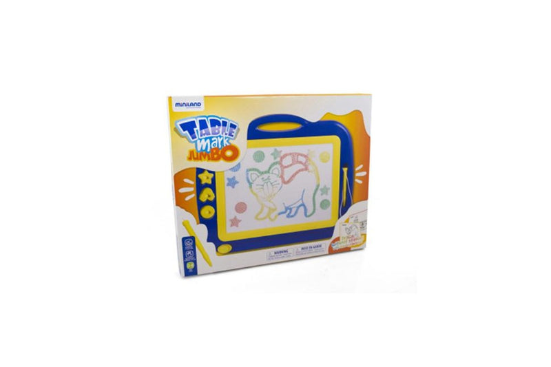 Miniland Jumbo 44cm Tablemark Colour Drawing Doodle Board Kids Children 3y+