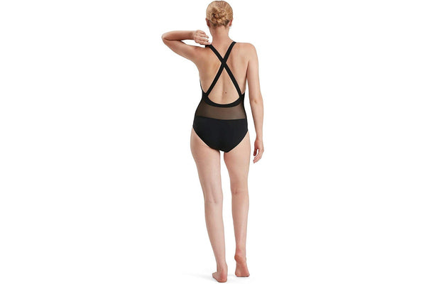 Speedo Womens/Ladies Power Eco Endurance+ One Piece Swimsuit (Black) (18 UK)