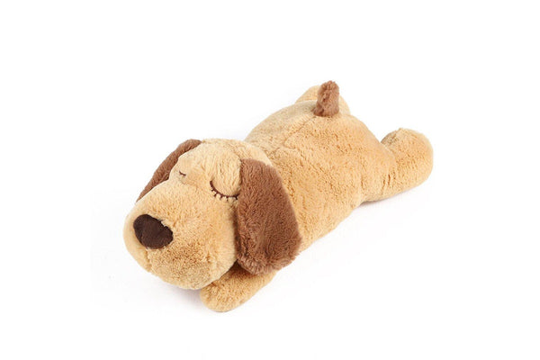 Costcom Puppy Cat Toy Heartbeat Soft Plush Sleeping Buddy Pet Dog Anxiety Behavioral Aid