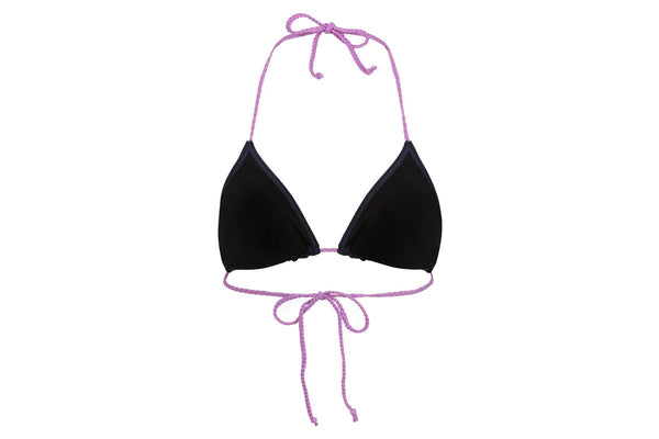 Regatta Womens/Ladies Andrellia Bikini Top (Navy/Radiant Orchid) (12 UK)