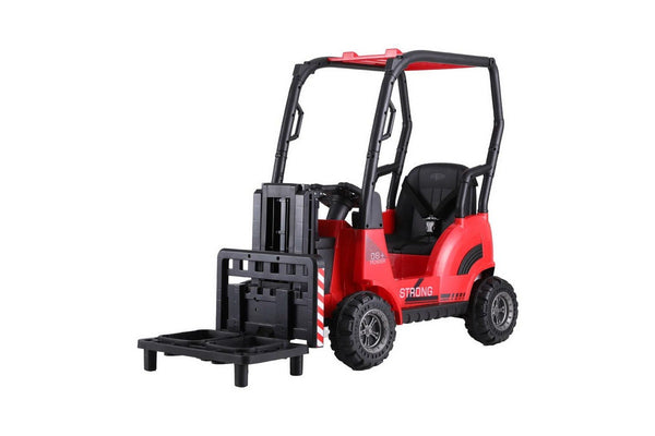 Rigo Kids Electric Ride On Car Forklift Loader Toys Cars Horn Remote 12V Red